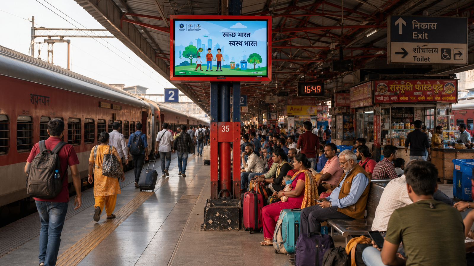 Railway Platform Media